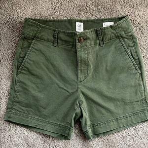 GAP Women's Army Green Shorts Size 0